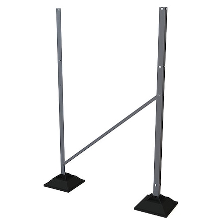 Tri-Arc 50in.H, Support Leg for Spans Beynd 120in URTSL50