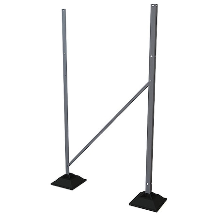 Tri-Arc 60in.H, Support Leg for Spans Beynd 120in URTSL60