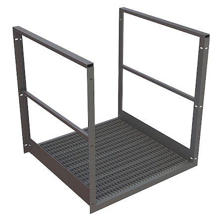 Tri-Arc Bridge Span, 36in. Overall H., Serrated URTSB36