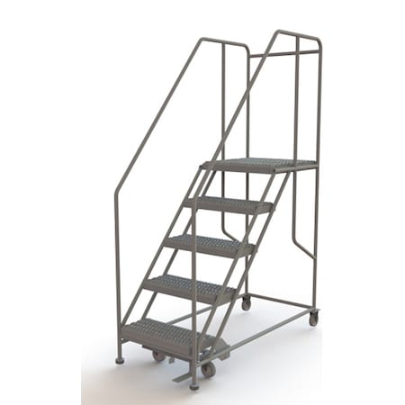 Tri-Arc Forward Descent Rolling Work Platform, 50 in H, 24 in W, 24 in D, Steel, 800 lb Load Capacity WLWP152424SL