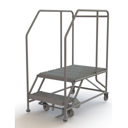 Tri-Arc Mobile Work Platform, 20 in H, 24 in W, 35 in D, Steel, 800 lb Load Capacity WLWP122436SL