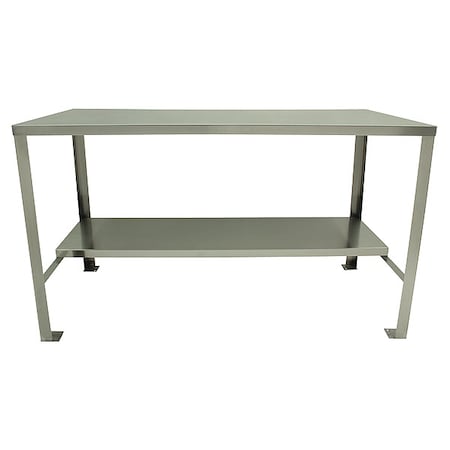 Jamco Workbenches, Stainless Steel, 72" W, 35" Height, 1500 lb., Straight YE372