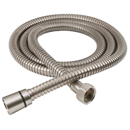 American Standard 1/2" Shower Hose 60"L, Satin Nickel 8888035.295
