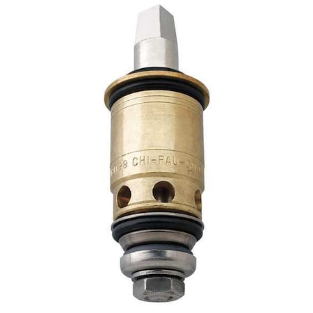 Chicago Faucet LH Ceramic Cartridge, Brass/SS, PK12 1-100XTBL12JKABNF
