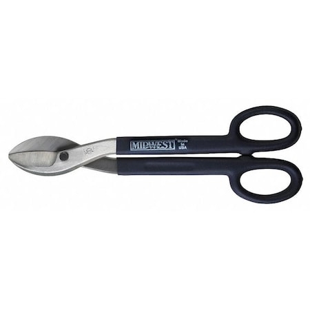 Midwest Snips Tinners Snip, Straight, 16", Steel MW-P167B