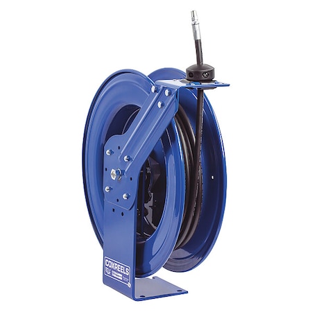 Coxreels Reel Hp 3/8In X 50Ft W/H Spring, 3/8" Hose Diameter, 50 ft. Length, Nickel Plated Steel HP-N-350