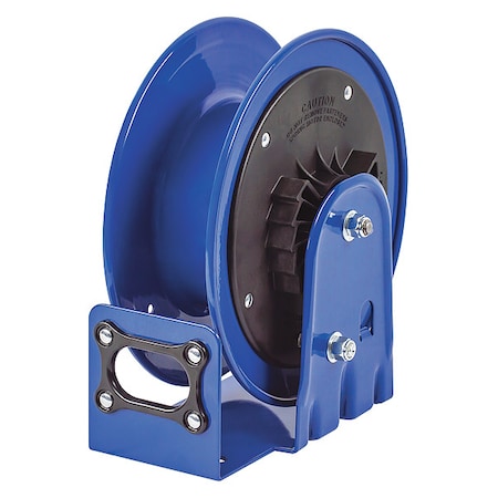 Coxreels Cord Reel, Spring Retracted, 12 AWG, Blue Reel Color, 30 ft Length, 0 Outlets PC10L-3012