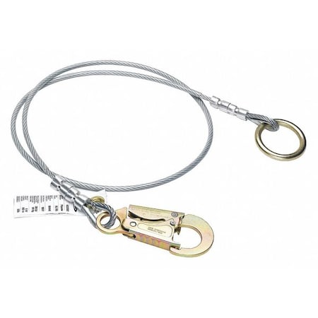 Werner Anchor Extension 1/4in Vinyl Coated 6ft A113006