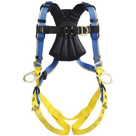 Werner Full Body Harness, Vest Style, 2XL H262005
