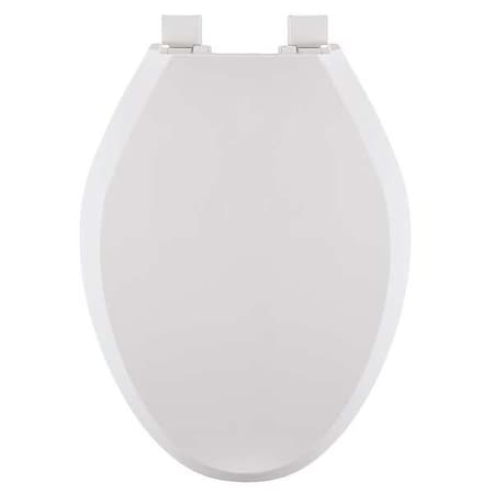 Centoco Toilet Seat With Cover, Slow Close Toilet Seat, Elongated, White 3800SC-001