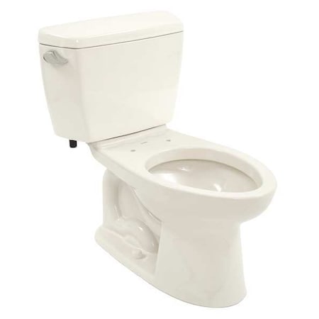 Toto Tank Toilet, 1.28 gpf, E-Max, Floor Mount, Elongated, Colonial White CST744EL#11