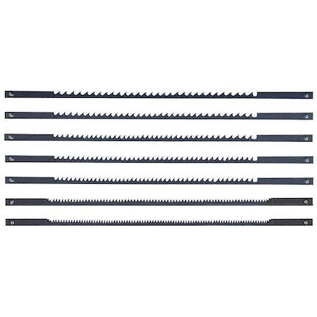 Zoro Select Scroll Saw Blade, Pinned, PK48 82940