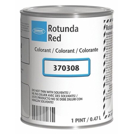 Tennant Colorant, 1 pt., Rotunda Red 370308