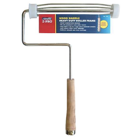 Premier Paint Roller Frame, 5 Wire Cage, Wood Handle, 9" Rollers 769