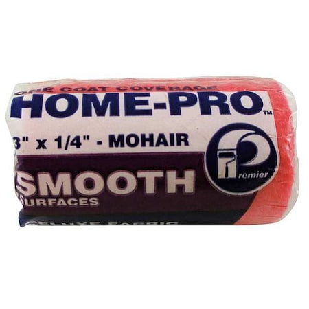 Premier 3" Paint Roller Cover, 1/4" Nap, Mohair 333-M