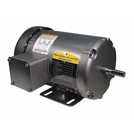 Baldor-Reliance Three-Phase General Purpose Motor, 3/4 HP, 48 Frame, 208-230/460V AC Voltage, 1,725 Nameplate RPM M3464