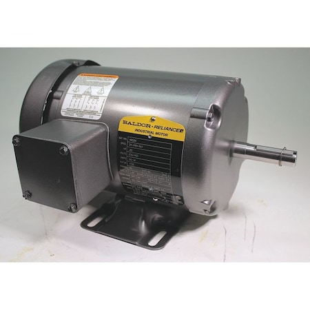 Baldor-Reliance Three-Phase General Purpose Motor, 1/3 HP, 56 Frame, 230/460V AC Voltage, 1,725 Nameplate RPM M3534