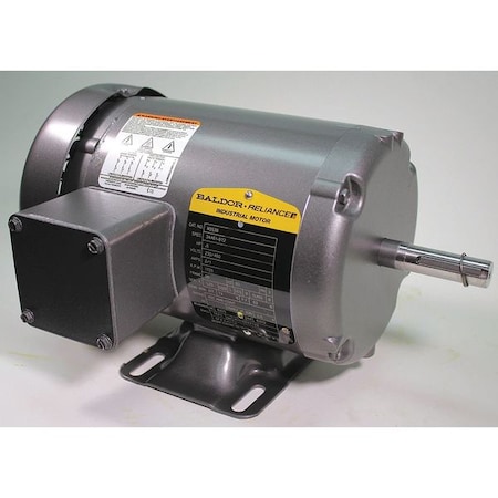 Baldor-Reliance Three-Phase General Purpose Motor, 1/2 HP, 56 Frame, 230/460V AC Voltage, 1,725 Nameplate RPM M3538