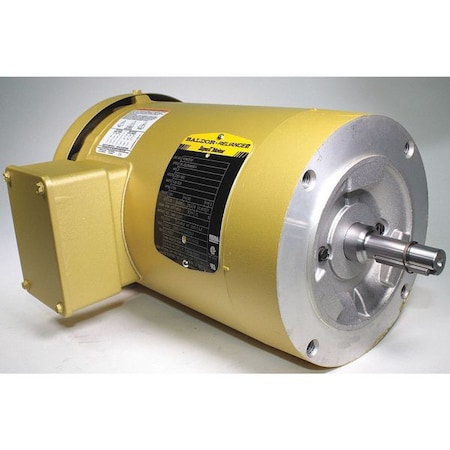 Baldor-Reliance Three-Phase General Purpose Motor, 2 HP, 56C Frame, 208-230/460V AC Voltage, 1755 rpm Nameplate RPM VEM3558