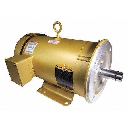 Baldor-Reliance Three-Phase General Purpose Motor, 5 HP, 184TC Frame, 208-230/460V AC Voltage CEM3615T