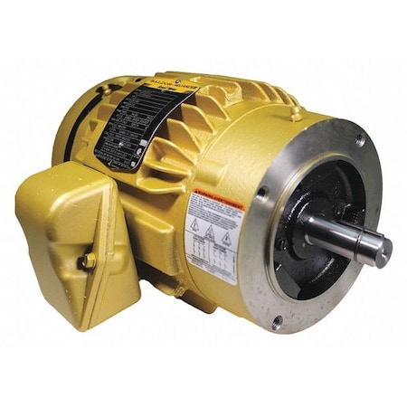 Baldor-Reliance Three-Phase General Purpose Motor, 2 HP, 145TC Frame, 208-230/460V AC Voltage, 13 in Overall Length VEM3587T