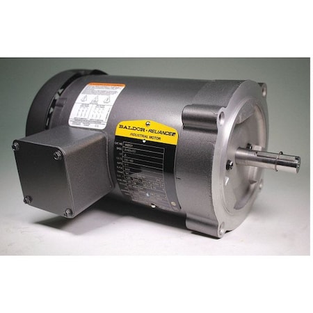 Baldor-Reliance Three-Phase General Purpose Motor, 1/2 HP, 56C Frame, 230/460V AC Voltage, 3,450 Nameplate RPM VM3537