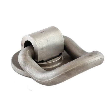 Buyers Products 1 Inch Forged 360 Degree Rotating 55 Degree Angled D-Ring With Weld-On Mounting Bracket B52