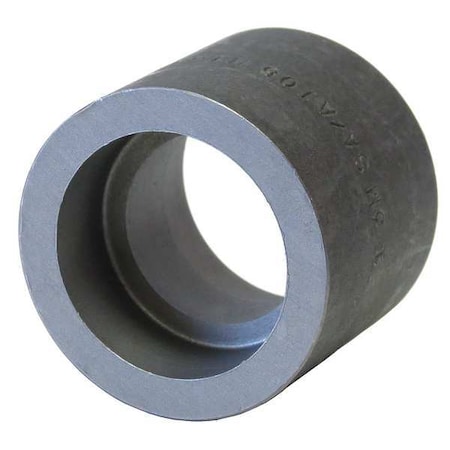 Anvil Reducer Coupling Reducing Coupling, 1/2" x 1/4" Pipe, Socket Weld, Black Forged Steel, Class 3000 0362200404