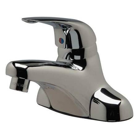 Zurn Bathroom Faucet Integral Spout, Chrome Plated, 2 Holes, Lever Handle Z7442-XL