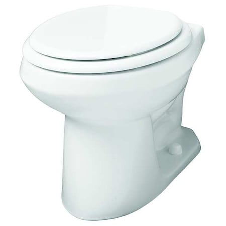 Gerber Toilet Bowl, 1.28 gpf, Gravity Fed, Floor Mount, Round, White VP-21-552