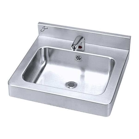 Just Manufacturing Sink, SS, 18inL x 20inW x 5inH, 18 ga A33338S-J