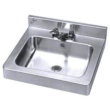 Just Manufacturing Sink, SS, 18inL x 20inW x 5inH, 18 ga A33338-T-J