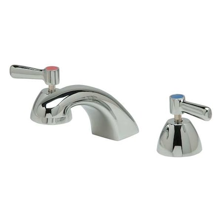Zurn Manual Low Arc Bathroom Faucet, 8" Mount, Chrome 3 Hole Z831R1-XL-3M