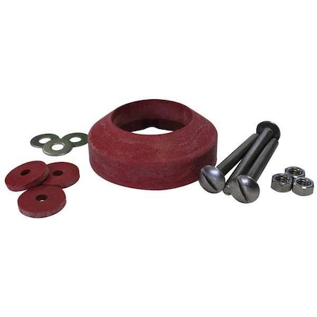 Korky Tank to Bowl Gasket, Fits 2" Tank, Red 464BP
