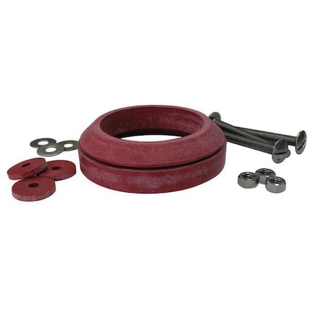Korky Tank to Bowl Gasket, Fits 3" Tank, Red 481BP