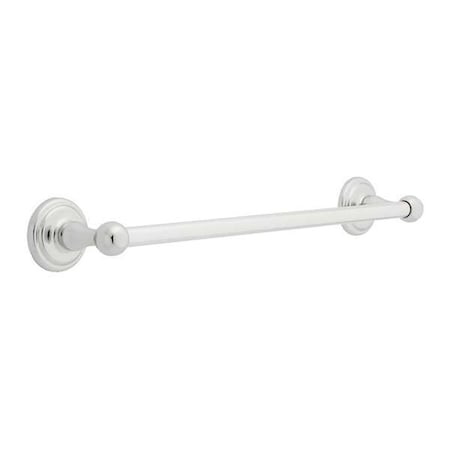 Franklin Brass Towel Bar, Polished Chrome, Jamestown, 18In 9018PC