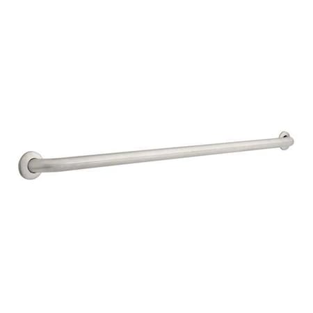 Franklin Brass Concealed Wall Mount Grab Bar, 48" L, Stainless Steel, Stainless steel 5648