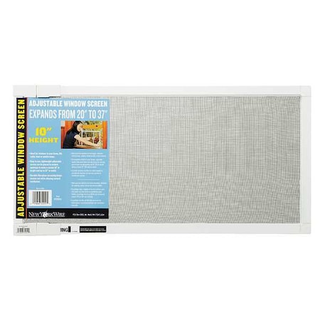 Adfors Adjustable Screening, 10 in W, 37 in L, Dark Gray FSP8555-U