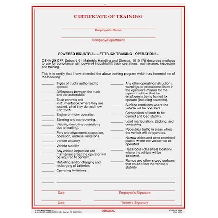 Jj Keller Training DVD, Workplace Safety, PK50 2544