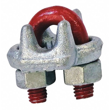 Crosby Wire Rope Clip, U-Bolt, 1-1/8in 1010257