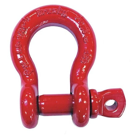 Crosby Anchor Shackle, Carbon Steel, 27,000 lb. 1018605