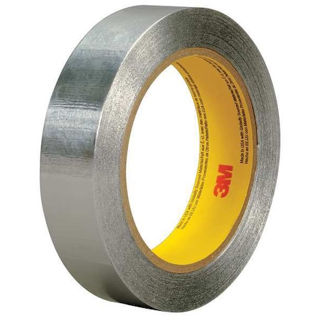 3M Foil Tape, Aluminum, Silver, 55 yd L, 2 in W 4380