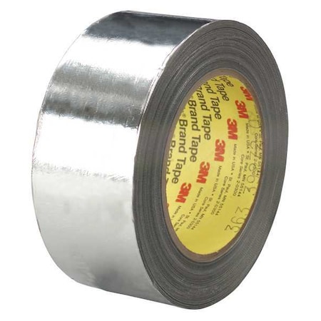 3M FoilTape, Aluminum, Silver, 37ydL, 2inW, PK24 363