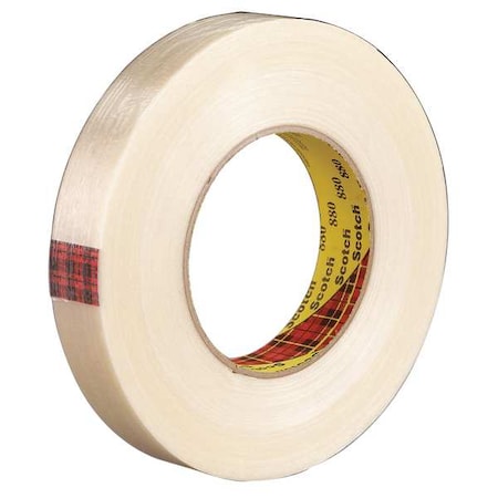 Scotch Filament Tape, Clear, 11/16in x 60 yd, PK48 880
