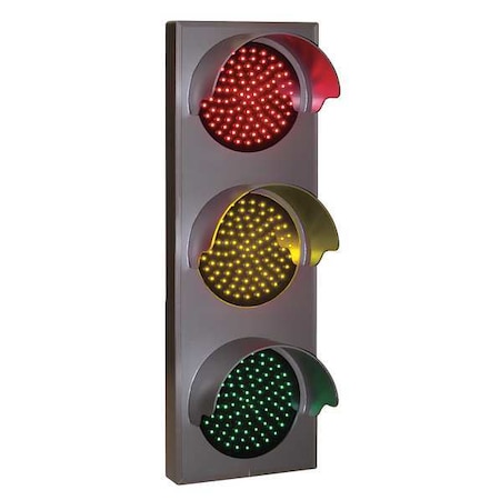 Tapco LED Traffic Signal Light, Red/Ylw/Green 116880