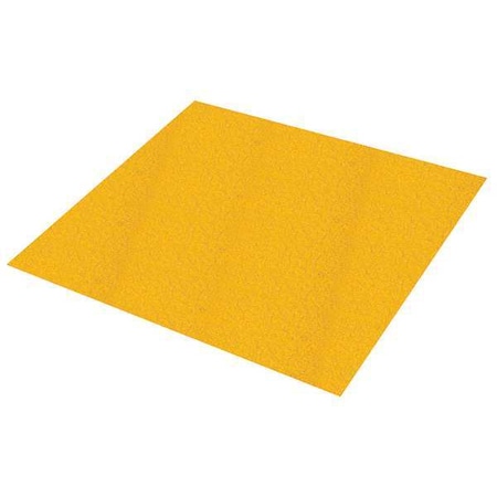 Rust-Oleum Antislip Sheet Fiberglass Reinforced Plastic Coarse Grit Size, Yellow, 47 in W x 96 in L 271814