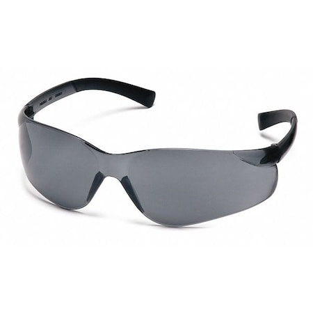 Pyramex Ztek(R), Safety Glasses, Anti-Fog, Gray Lens, Gray Frame, Frameless S2520ST