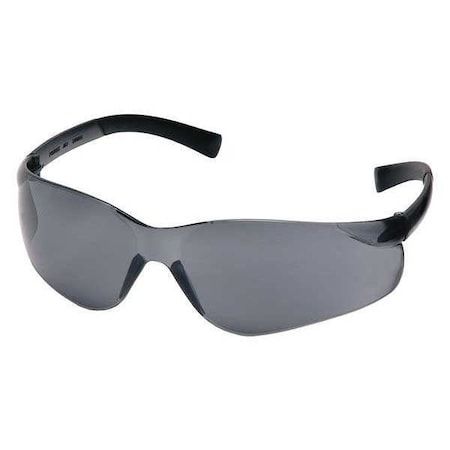 Pyramex Ztek(R), Safety Glasses, Anti-Scratch, Gray Lens, Gray Frame, Frameless S2520S