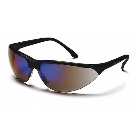 Pyramex Rendevous, Black Frame, Blue Mirror Lens, Rendezvous, Blue Mirror Scratch-Resistant Lens, Black SB2875S