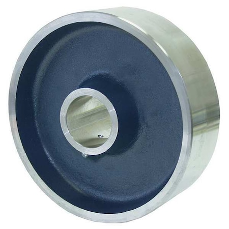 Zoro Select Caster Wheel, Forged Steel, 6 in., 5000 lb. FSR-0625-12